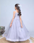 Light Grey Ball Gown dress