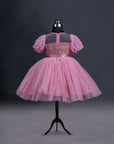 Pink Fairy Tale Short Frock Dress