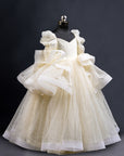 Off-White fluffy Barbie Gown