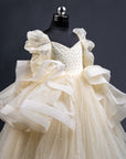 Off-White fluffy Barbie Gown